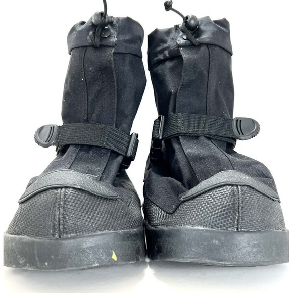 Winter is Coming! Neos Voyager Black Overshoe Nylon Waterproof Boots Unisex - Picture 9 of 12